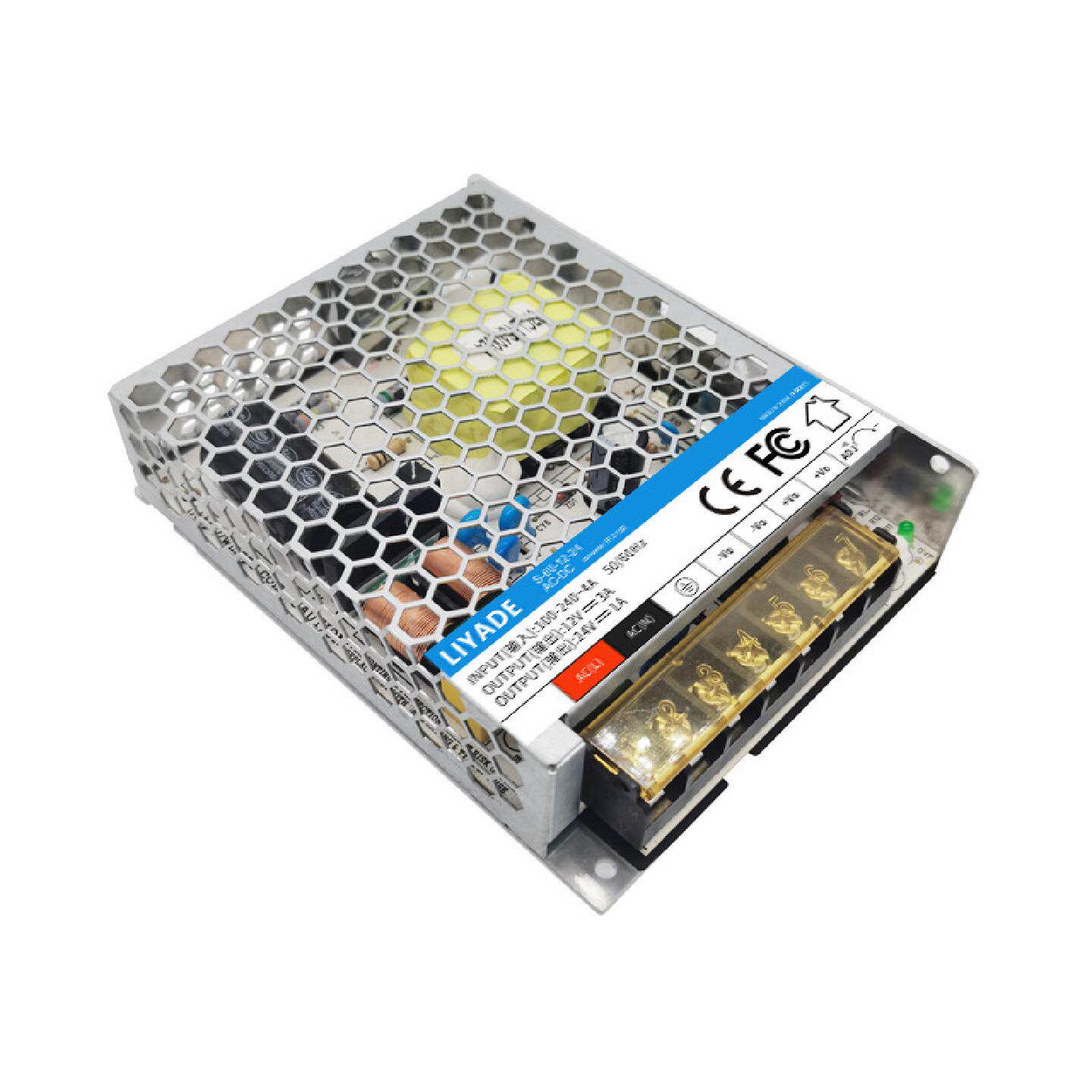 CE认证12V3A24V1A双路电源室外监控/LED广告牌专用电源