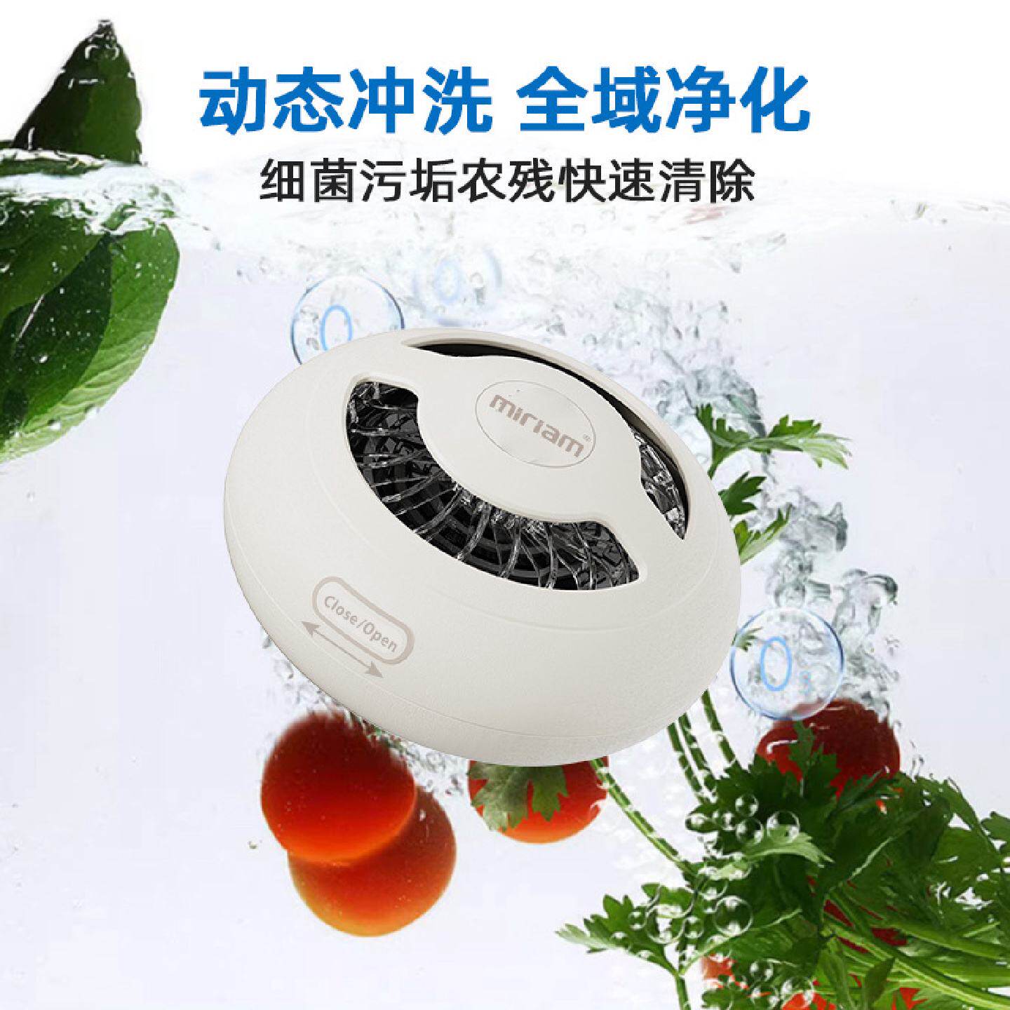 超声波果蔬清洗机杀菌去农残蔬菜水果净化器自动洗菜机去残除菌
