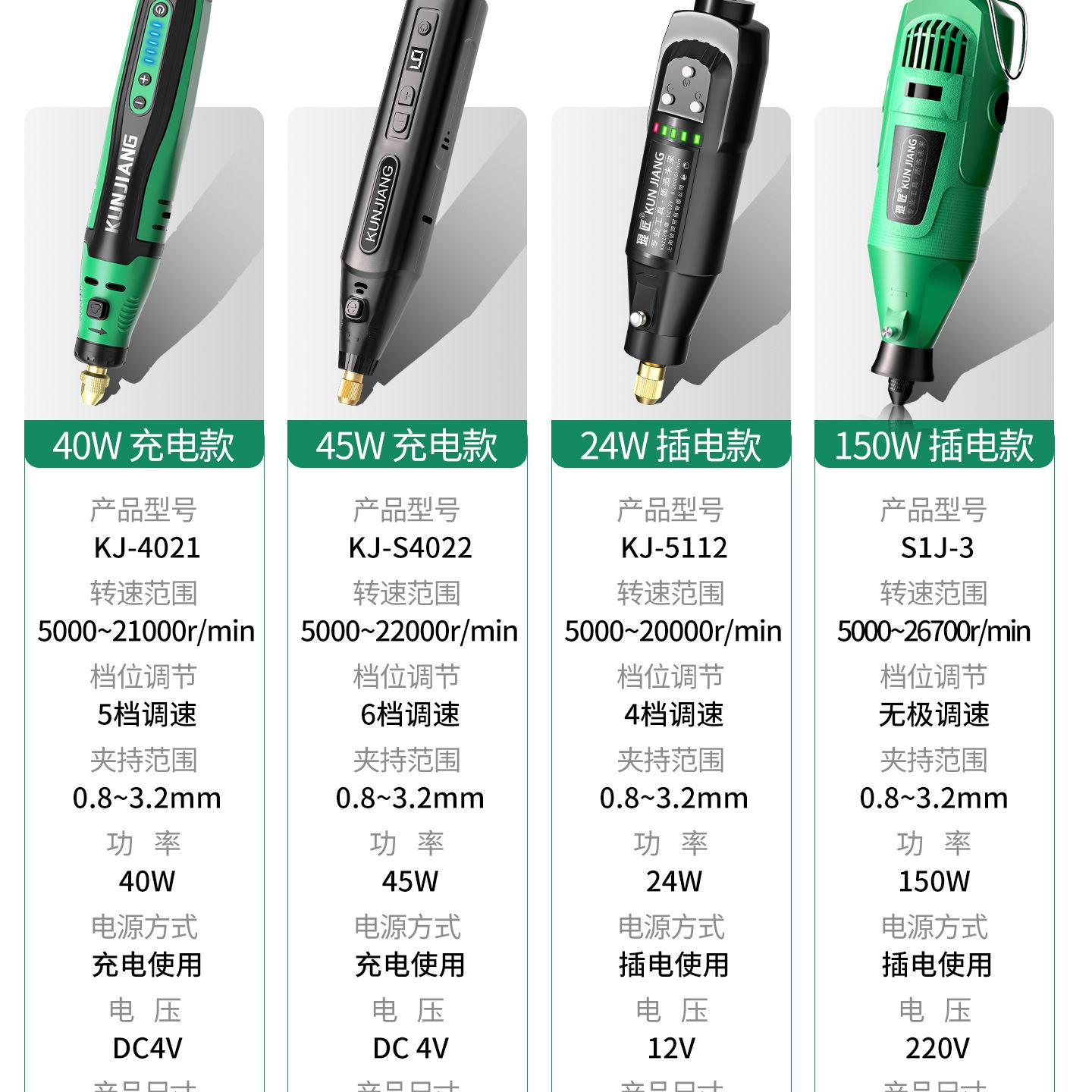 桃核打磨工具发簪diy雕刻笔电动木雕核雕桃篮枭打磨机手串打孔器