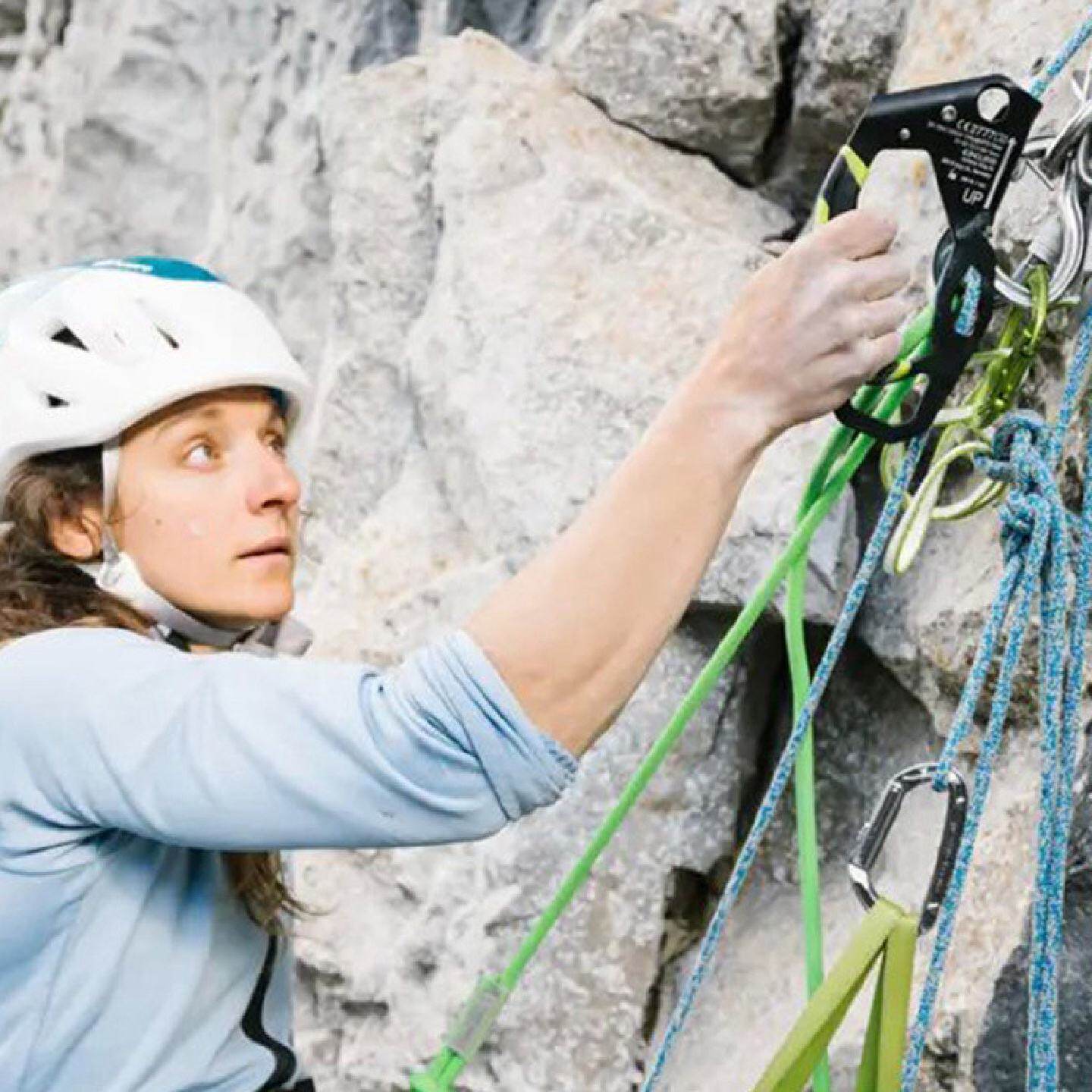 多用途手式上升器户外登山攀岩抓绳器高空作业攀爬保护器