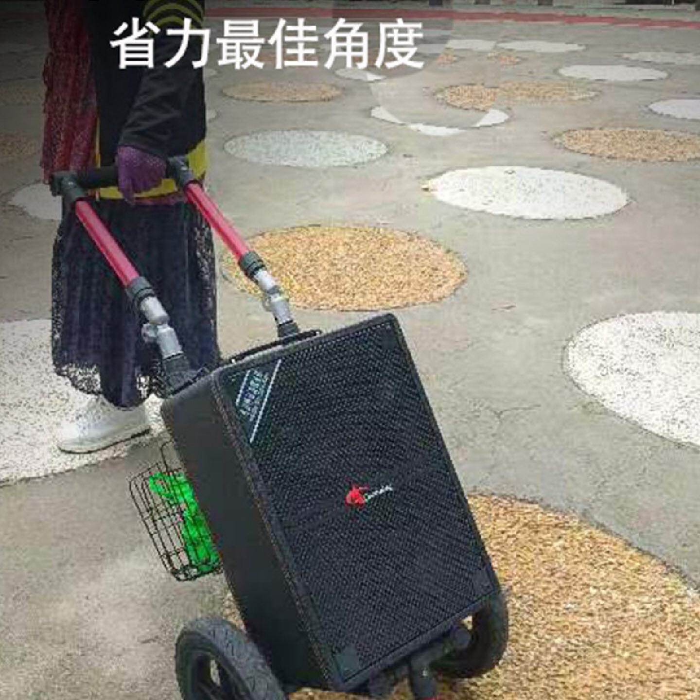 电动车拖车自行车后挂式营地钓鱼野营露营户外骑行充气轮拖斗拉车