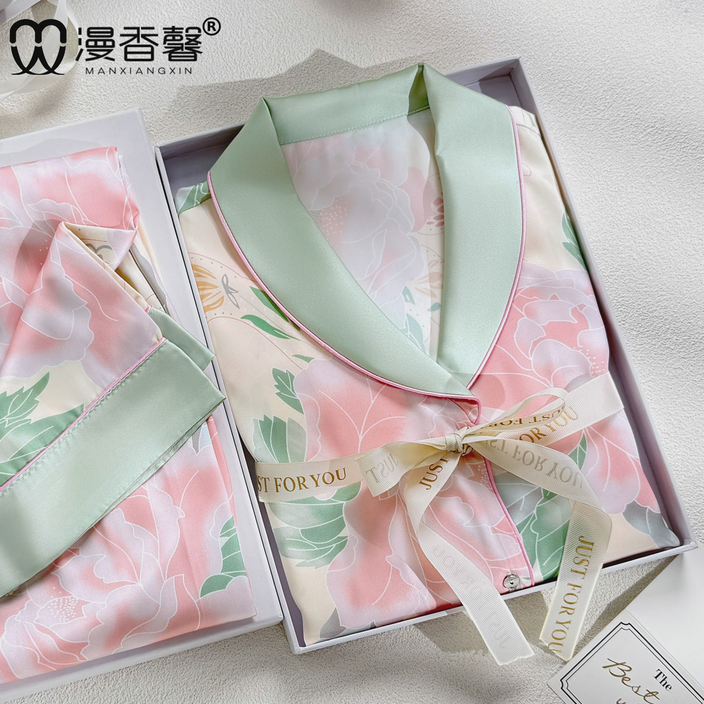 母亲节送妈妈实用冰丝绸睡衣礼物礼品生日高级感实用婆婆中年礼盒