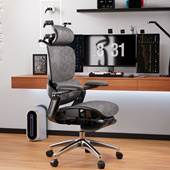 人体工学椅办公椅电脑椅家用舒适护腰久坐不累电竞椅可躺升降