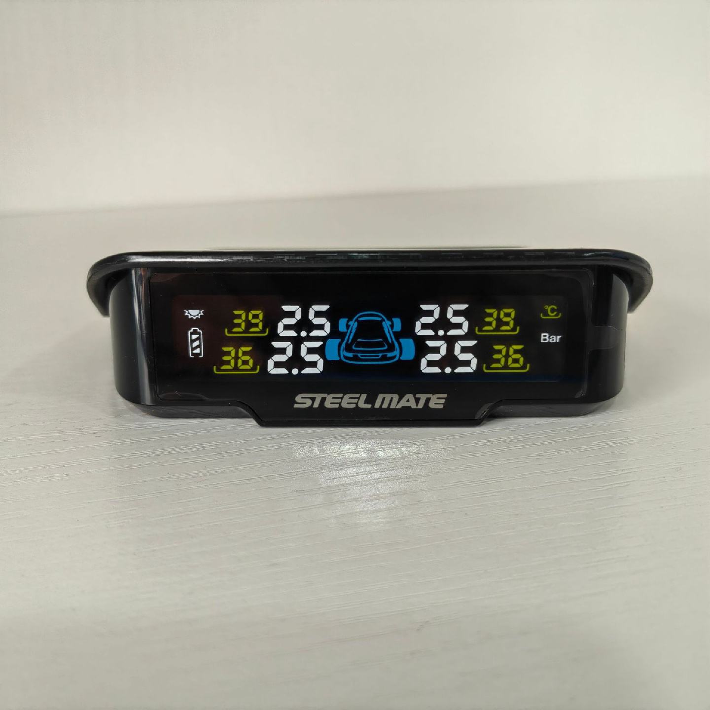 铁将军T510T607内置胎压太阳能充电汽车胎压监测系统显示器