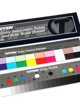 天芬TIFFEN(原柯达Kodak)灰度卡尺Q-13色阶卡色卡摄影调色
