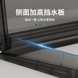 超薄双86型浴霸防水盒粘贴式浴室双位双联二位两位开关插座防水罩