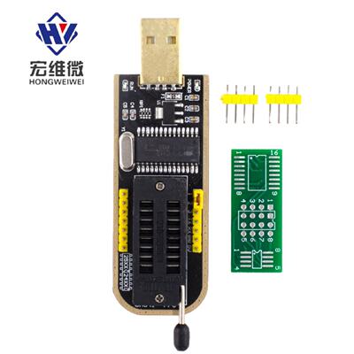 土豪金CH341A编程器USB主板路由液晶BIOSFLASH2425烧录器