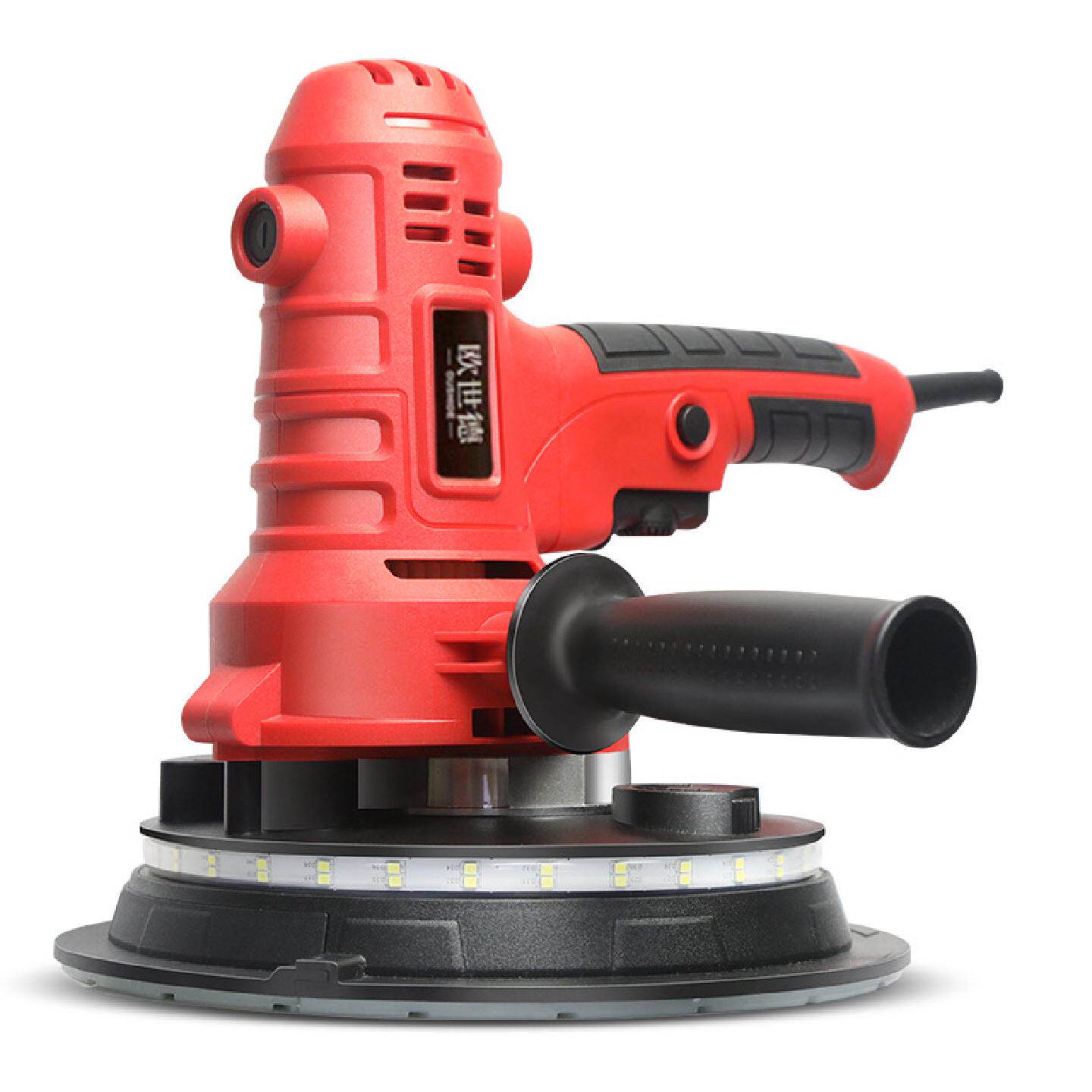 小型手持式墙面打磨机砂纸砂光腻子无尘神器沙皮磨墙抛光电动工具