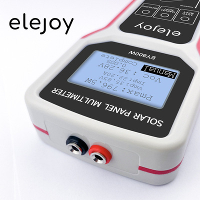 elejoy光伏板万用表EY800W太阳能板MPPT组件最大功率测试仪检测仪