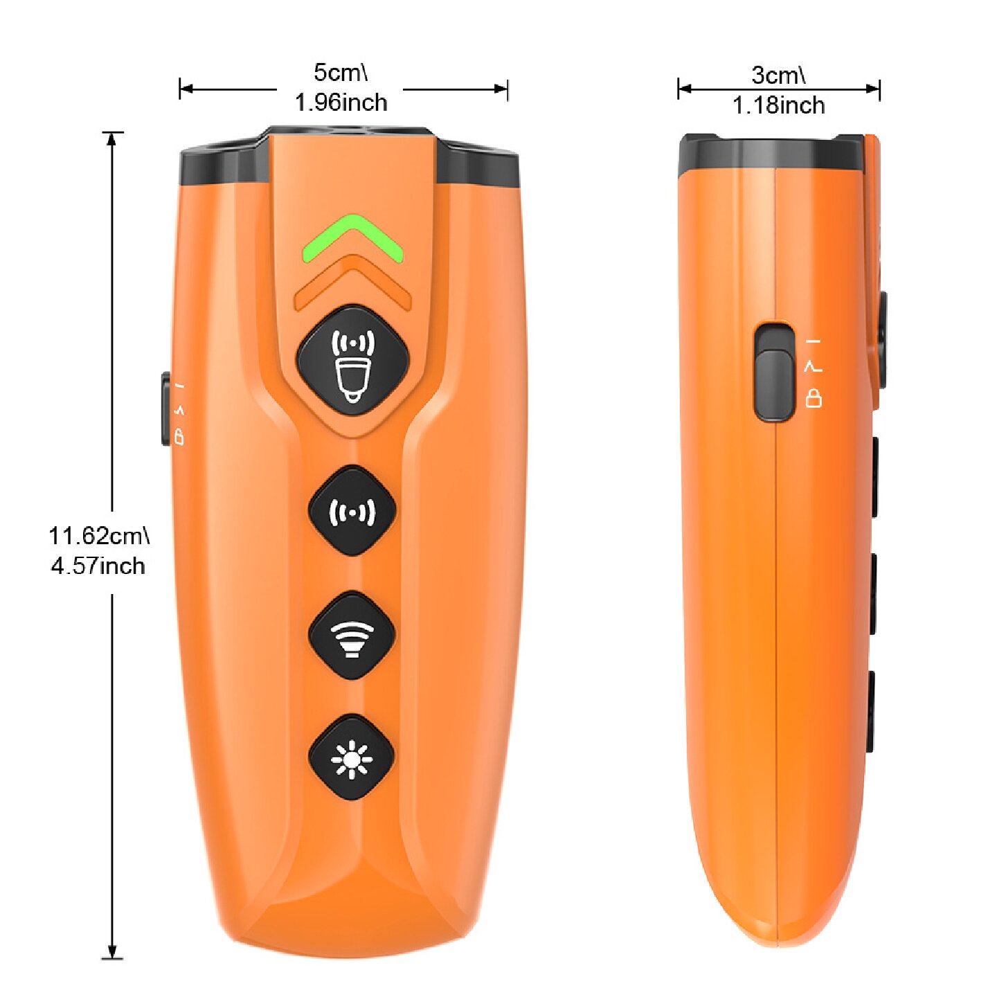 跨境新款超声波驱狗器训狗器便携式宠物狗狗超声波变频手持止吠器