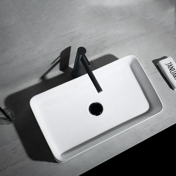 弹跳下水器一体白色陶瓷盖落水管弹跳台盆洗手盆排水管