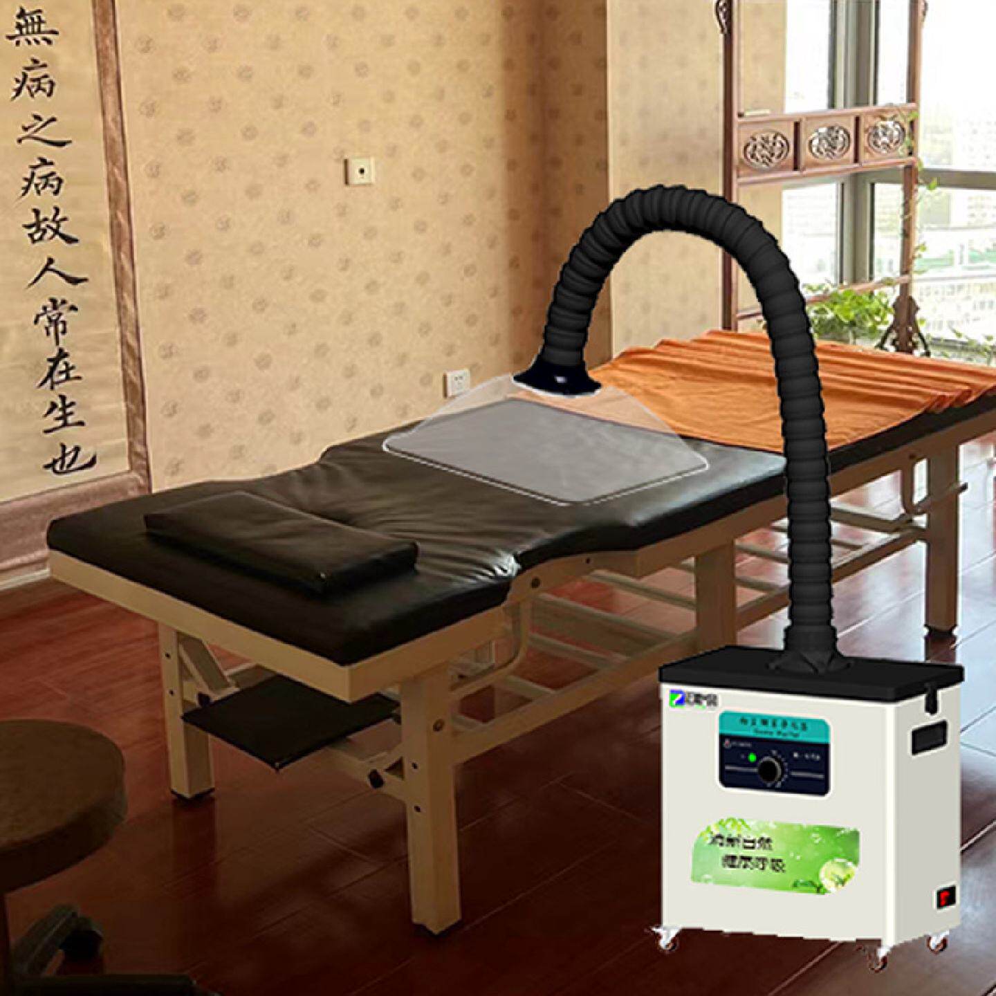 艾灸烟雾净化器排烟器家用吸烟抽烟机系统小型排烟机简易移动式工