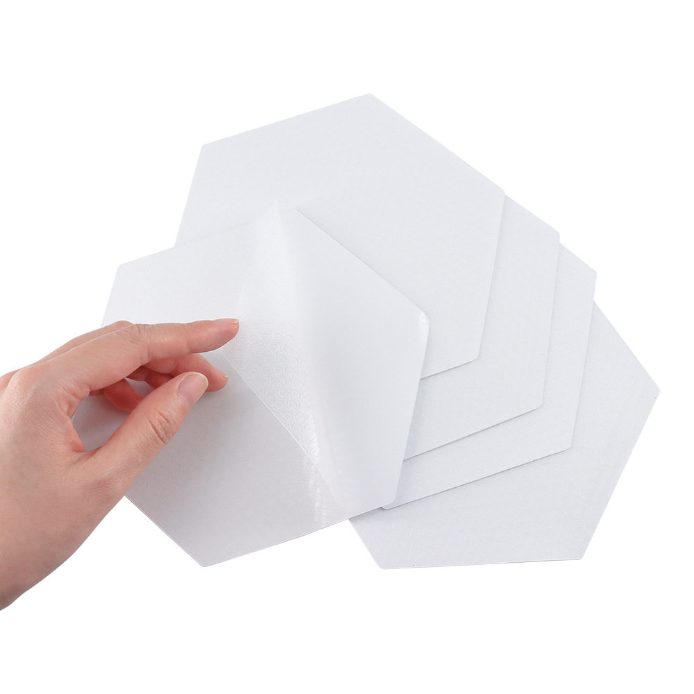 桨板脚垫冲浪板防滑垫胶贴压花六边形蜂窝形状垫片用品防滑贴船用