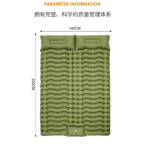 户外用品跨境沙滩露营防潮垫帐篷气垫TPU加厚双人野营垫车载气床