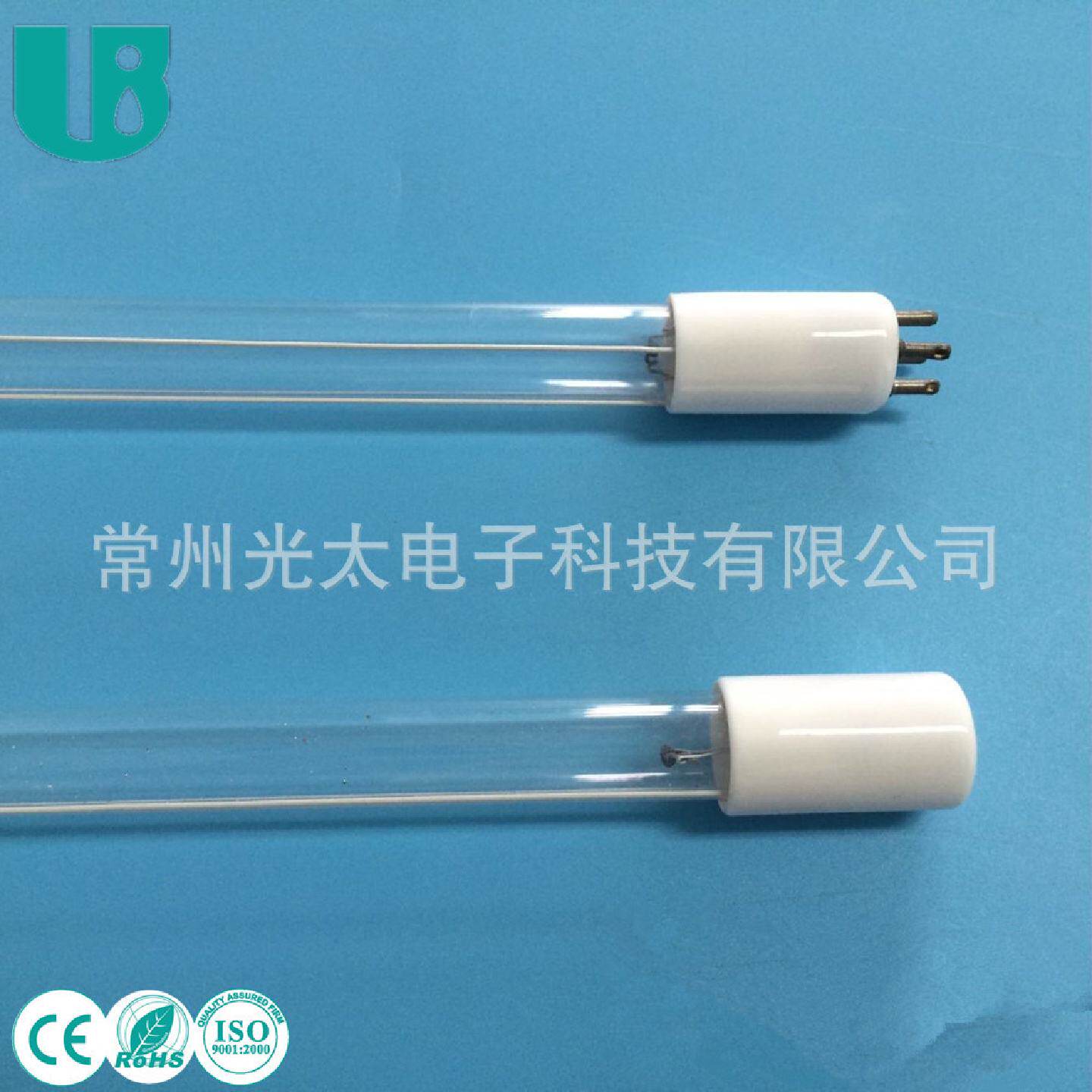 357mm紫外线杀菌灯28W高输出紫外线消毒臭氧灯泡254nm有CE认证