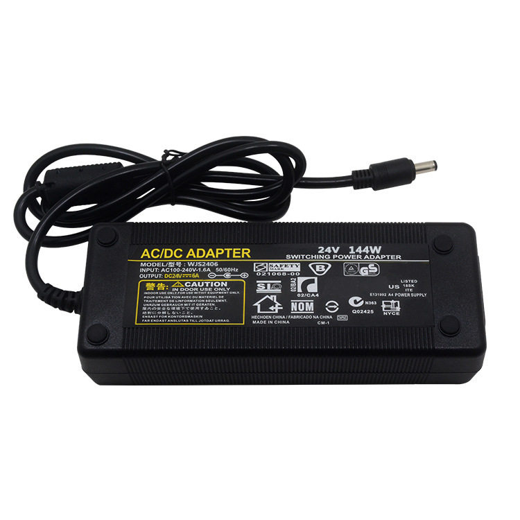 24V6A开关电源适配器监控LED灯条电源24V144W直流稳压电源