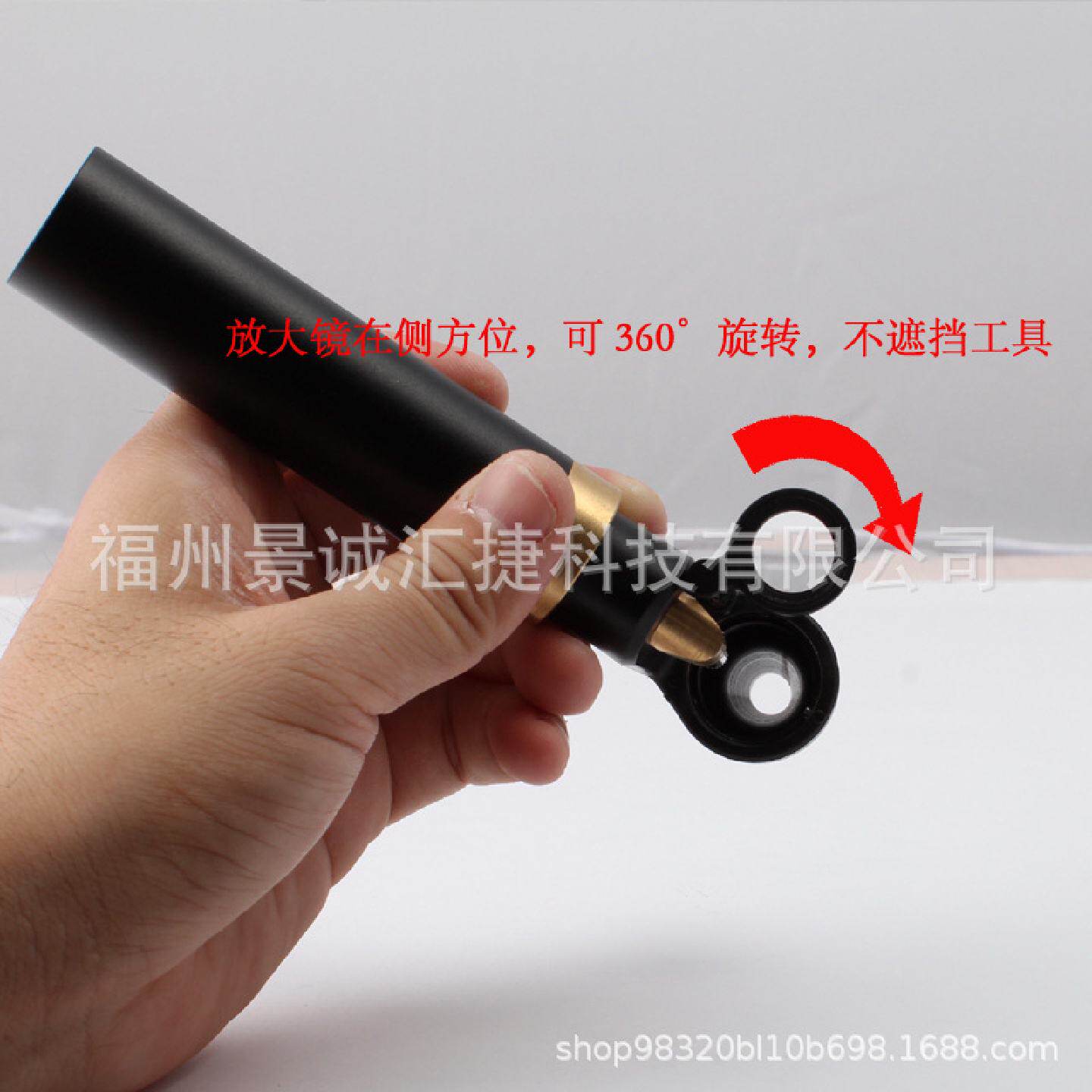 新款专业放大采耳灯充电检耳镜掏耳灯手握灯采耳神器耳窥镜可调光