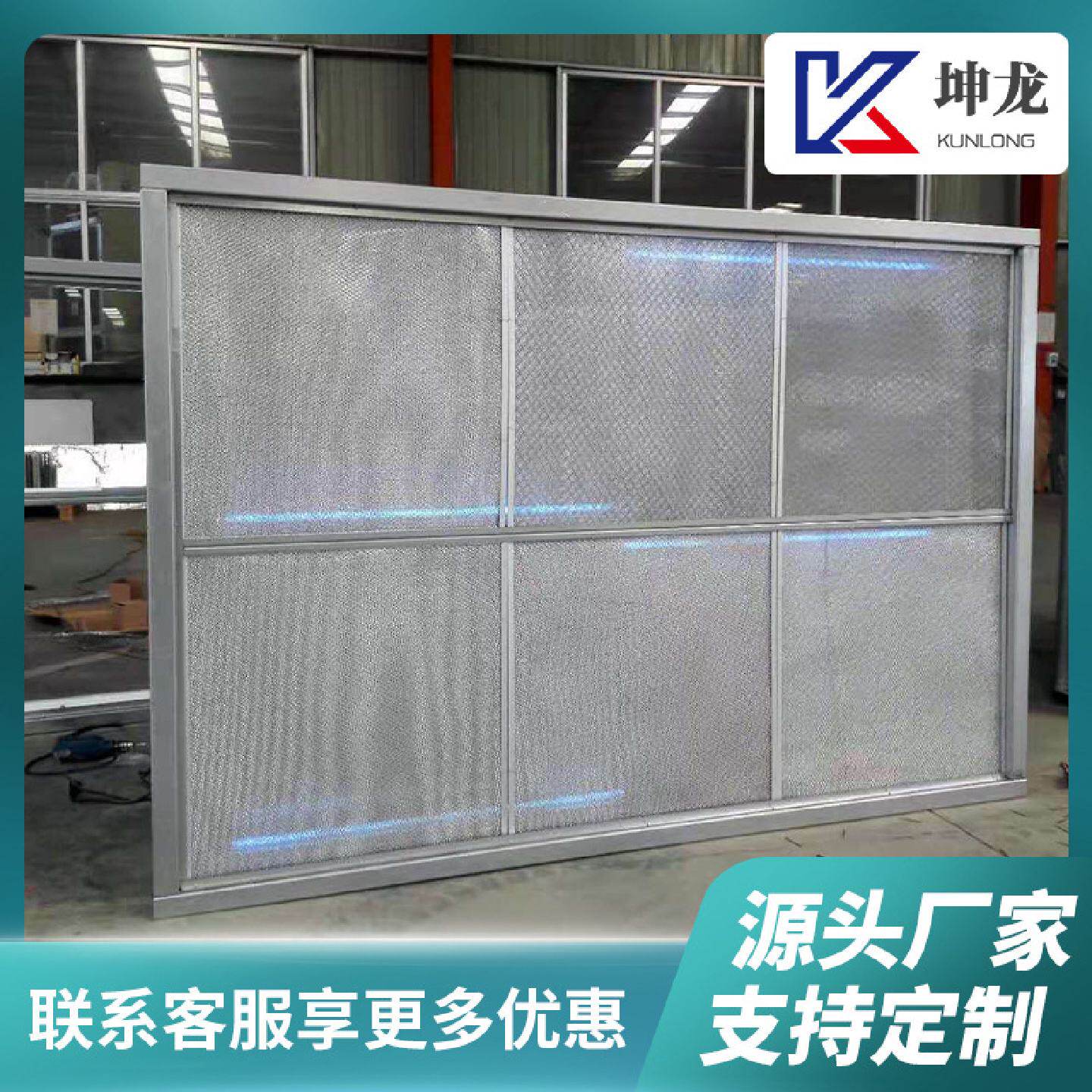 电子除尘装置光触媒等离子净化器高压静电杀菌管道式空气净化器