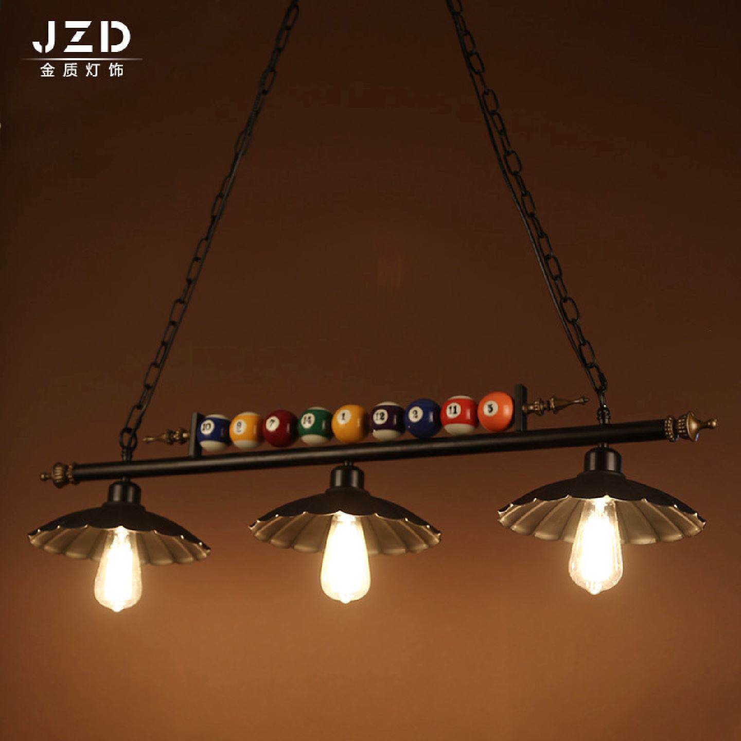 美式复古工业风创意个性loft铁艺吊灯网咖酒吧收银台艺术吧台吊灯