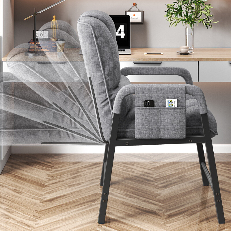 办公椅家用舒适久坐学生宿舍办公座椅懒人可躺电竞休闲折叠沙发椅