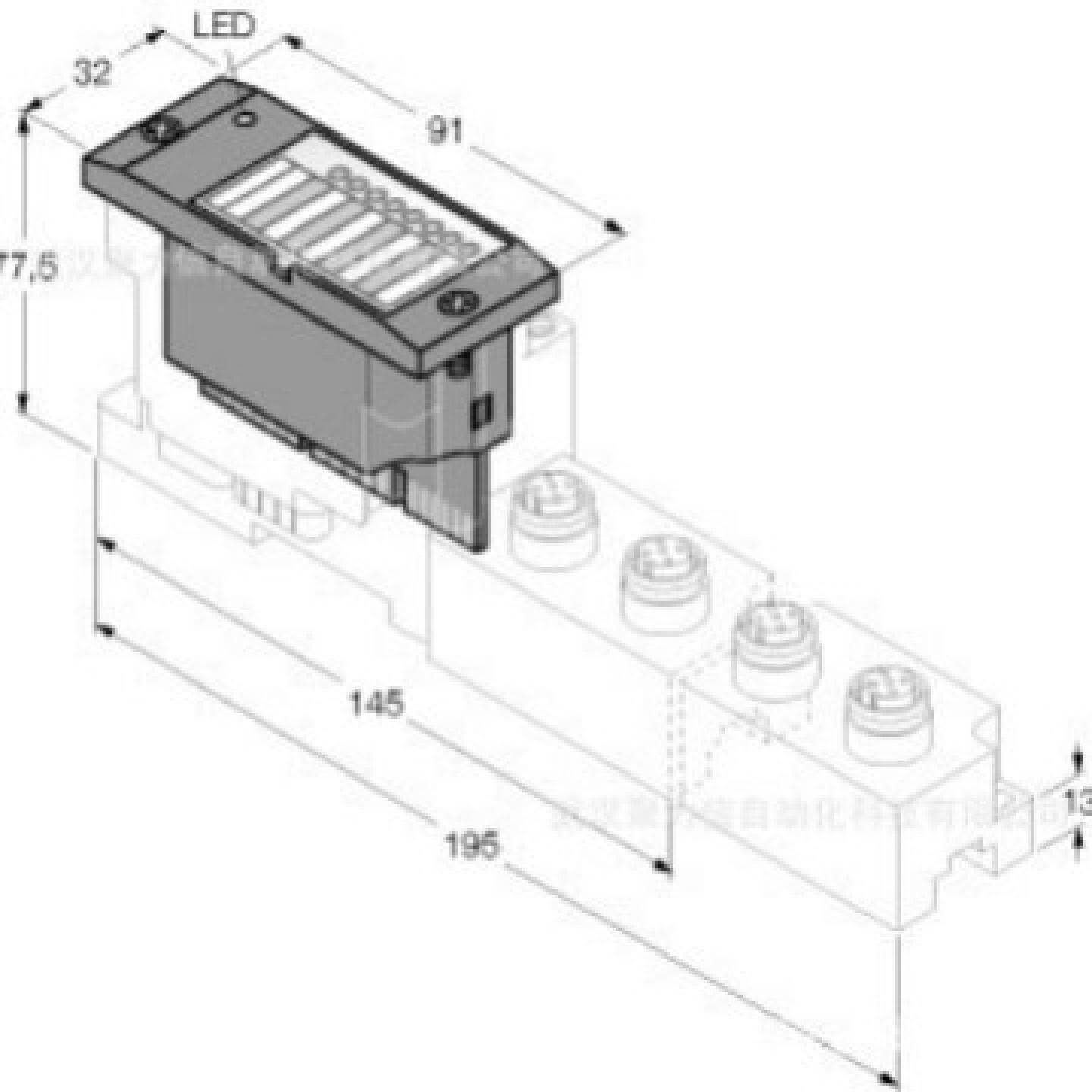现货BL67-2AI-PT图尔克模块TURCK传感器接近开关全新原装