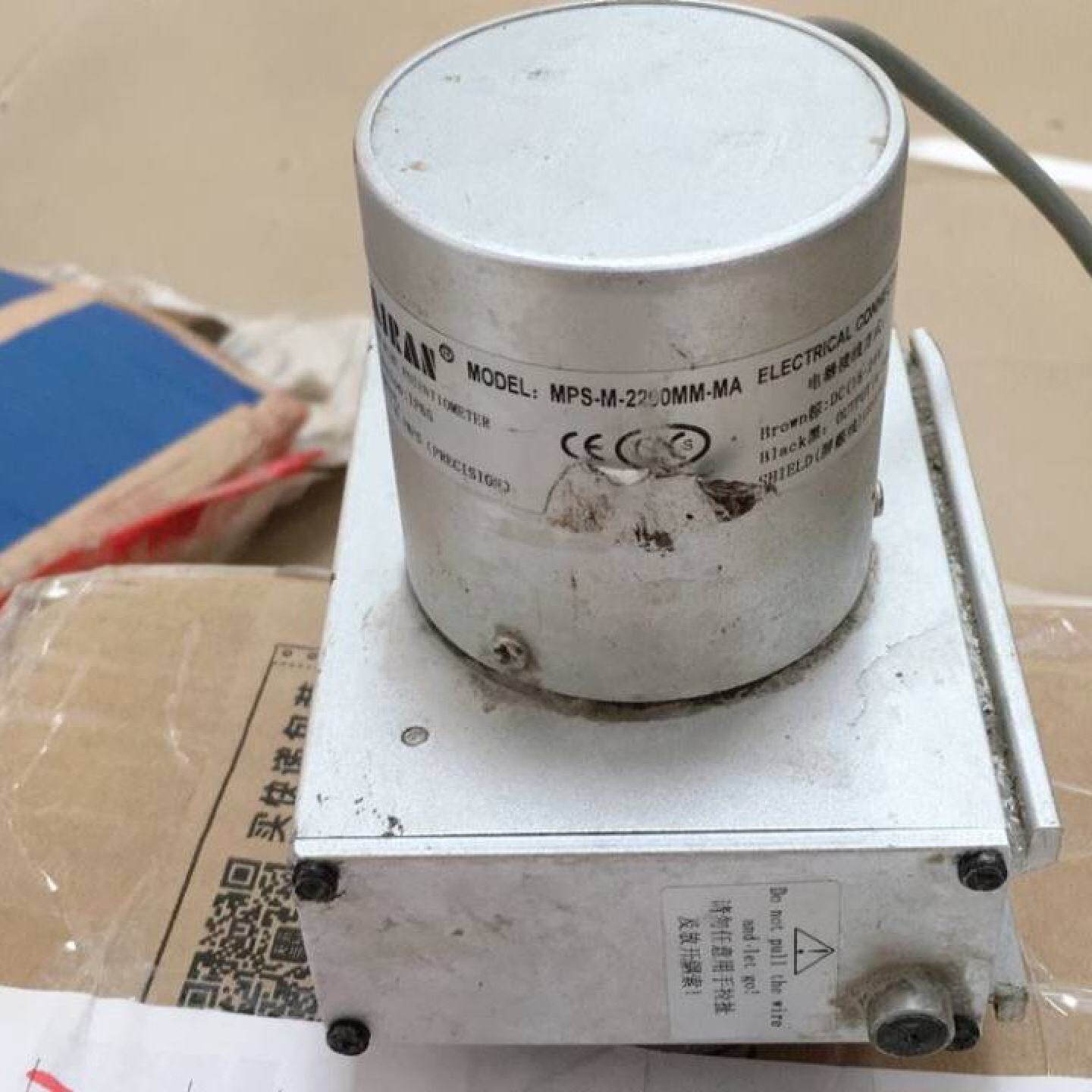 MIRAN米朗MPS-XS磁吸式拉绳位移传感器拉线开关尺位置检测编码器