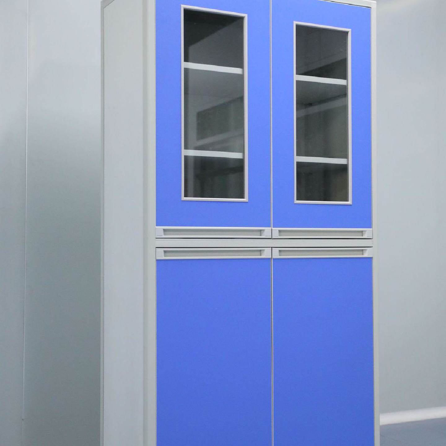 实验室全钢样品柜钢木试剂柜器皿柜储物柜药品柜更衣柜工厂车间
