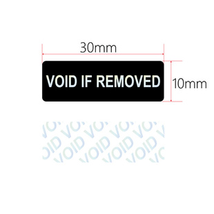 防拆标签 不干胶撕毁无效void防拆贴纸一次性封条可定防伪标签