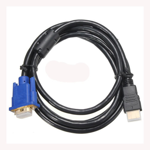 HDTV 1.8M HDMI Male to VGA apter Cable connector cable for