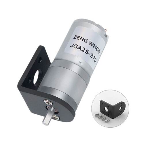 370减速电机可调速小马达6v12v24v直流电机低速大扭力ga25-370