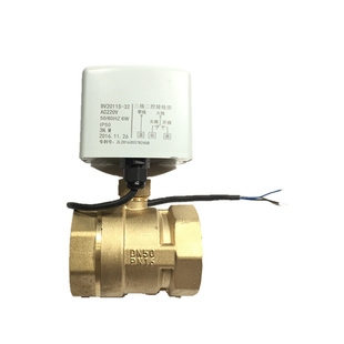 AC220V三线两控 DN50电动阀 电动球阀 中央空调风机盘管