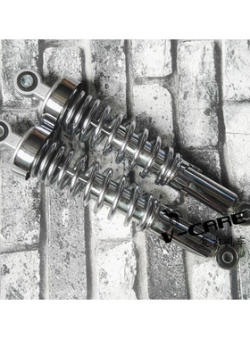 复古改装摩托车后减震器超软天俊GN后避震器弹簧磨砂孔距310mm