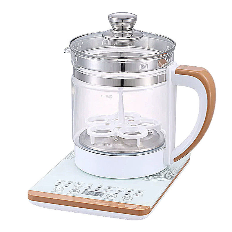 养生壶玻璃花茶壶多功能中药锅煮茶器电水壶煎药壶烧水壶果批发