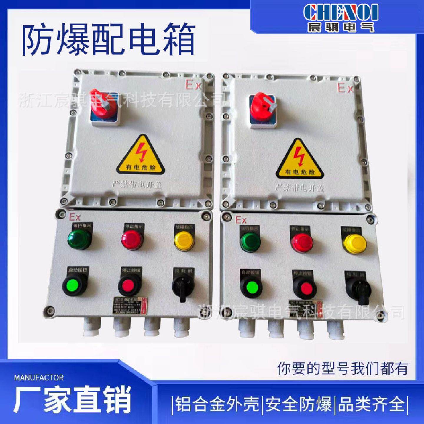 防爆接线箱控制箱电源仪表照明动力箱配电箱户外防水