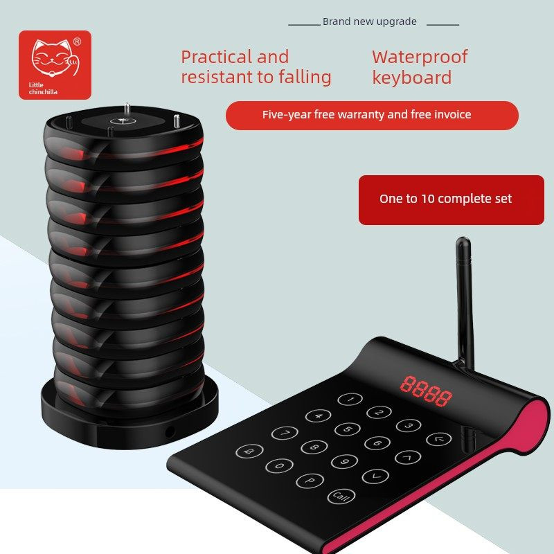 无线呼叫器餐饮奶茶店餐厅麻辣烫排队叫号器叫号取餐器叫号机叫餐,办公设备/耗材/相关服务,无线呼叫器,淘宝优惠券,粉丝福利购,淘宝优惠卷