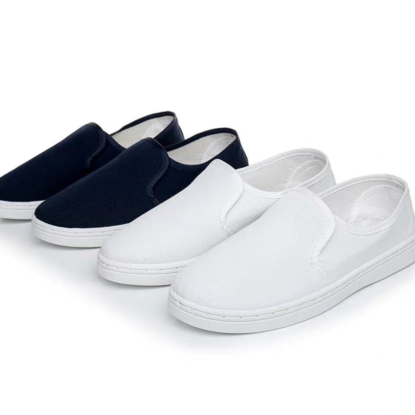 防静电工鞋中巾鞋无尘鞋帆布鞋食品工作鞋电子厂工作鞋单鞋防尘鞋