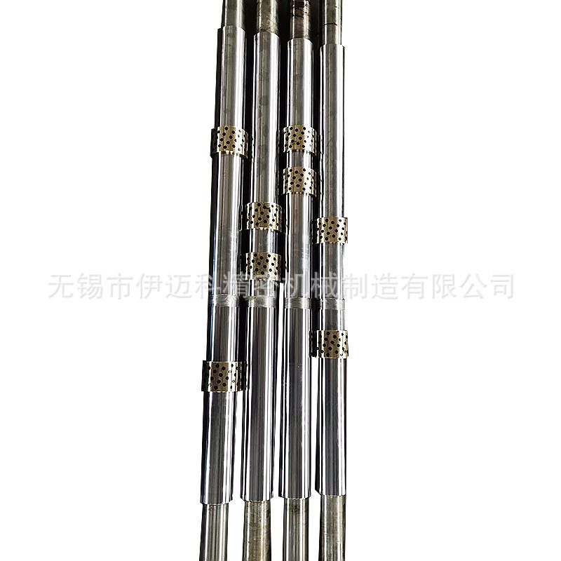 定制圆柱直线光轴光杆实心硬轴镀铬棒45钢轴承钢液压油缸活塞杆