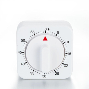 Mechanical Kitchen Cooking Square Alarm Minute Timer Food