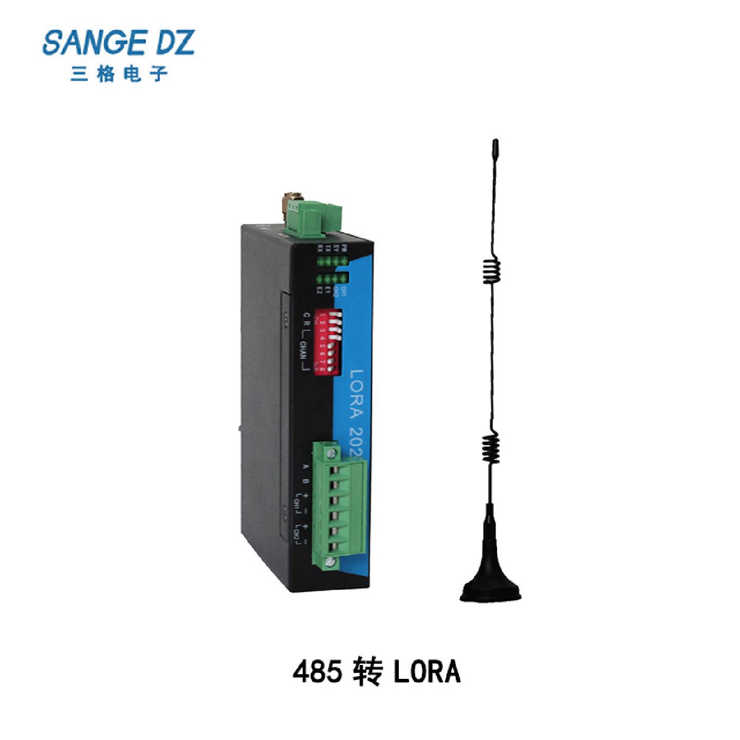 LORA无线远程通信io串口4矿山专用设备
