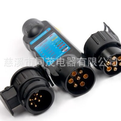 TM4003+3033+30347芯拖车测试器组件7针拖车转化器连接器测试仪