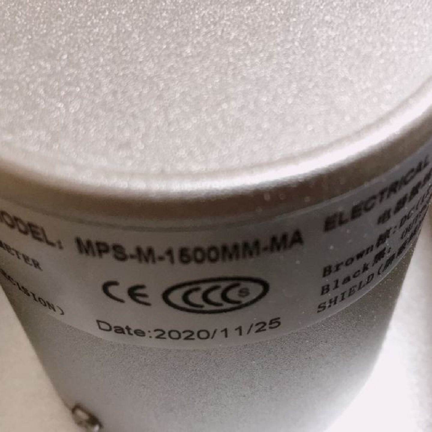 MIRAN米朗MPS-XS磁吸式拉绳位移传感器拉线开关尺位置检测编码器