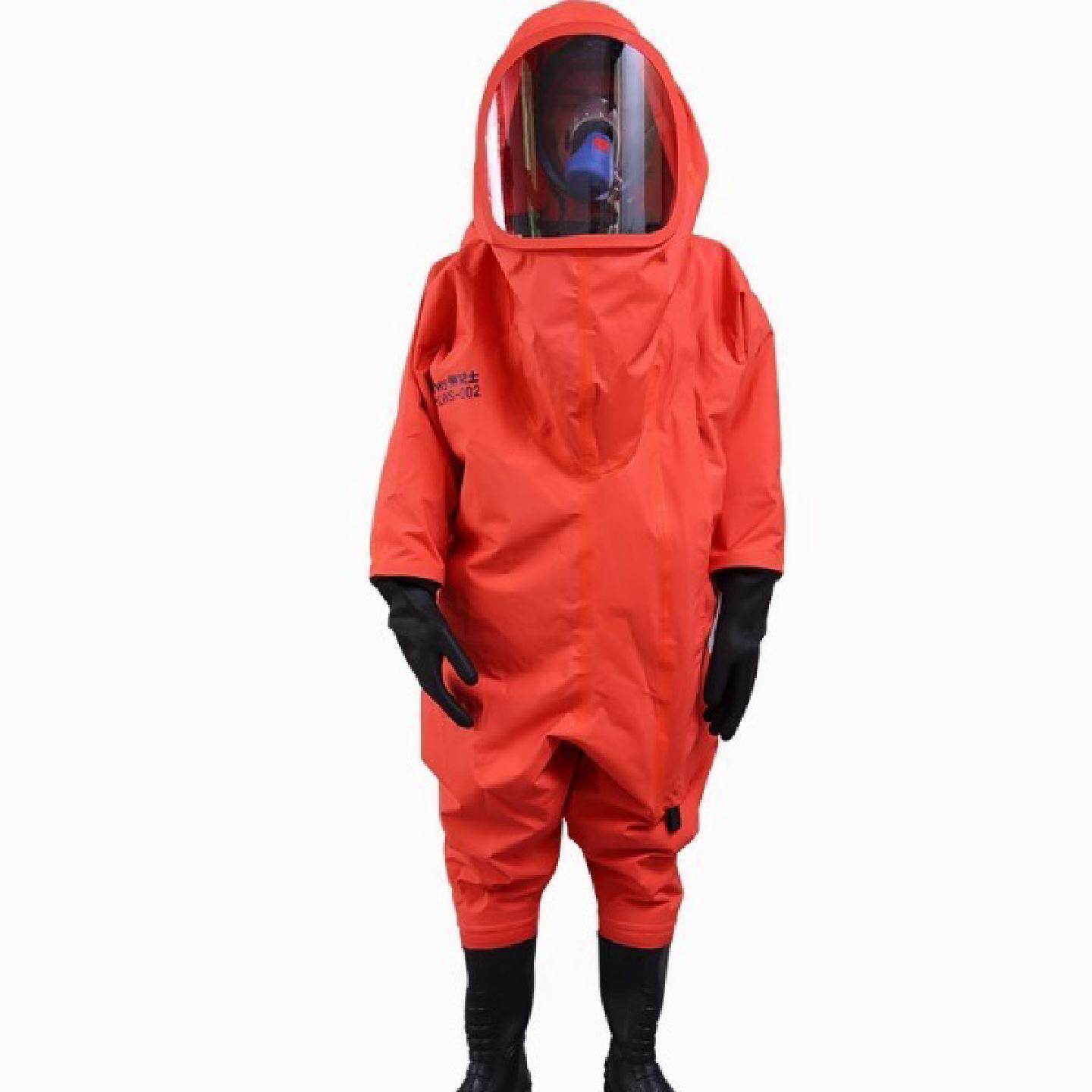 劳卫士FHLWS-002全封闭防化服防渗透耐酸碱防腐蚀耐磨防护套装