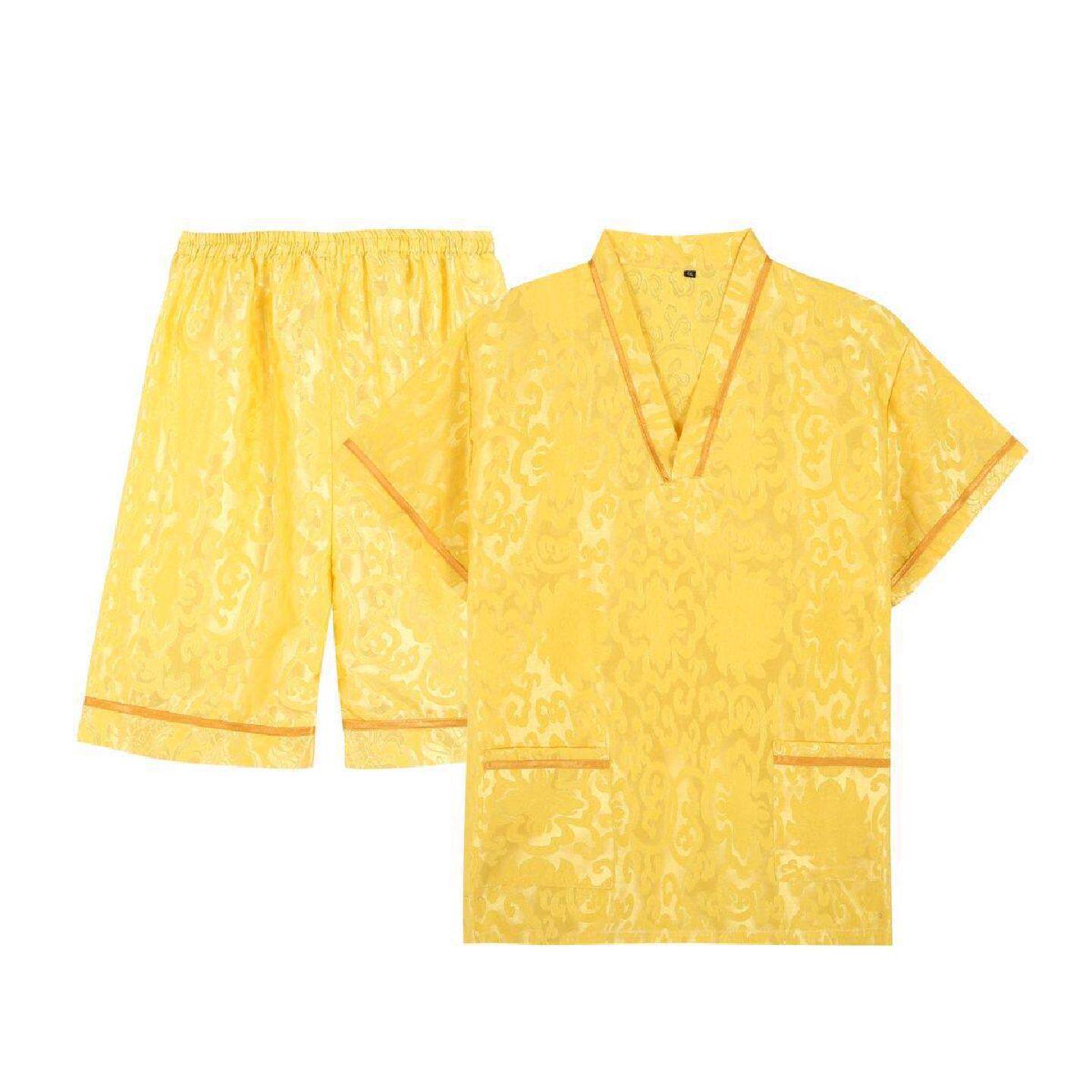 跨境汗蒸服厂家男女士情侣套装洗浴中心服装洗澡浴场浴衣浴服