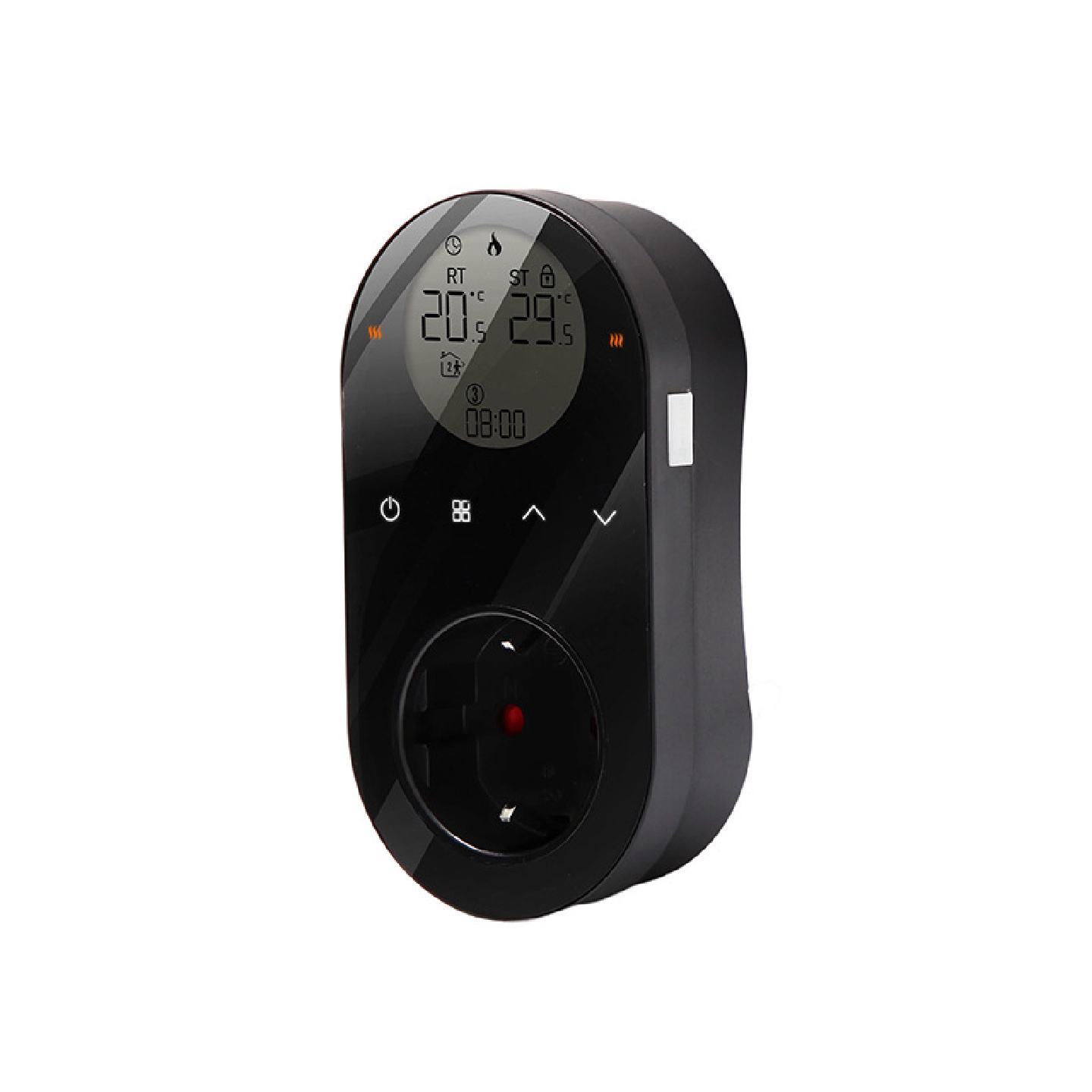智能WiFi壁挂炉温控器带温控探头爬宠可调温度控制器开关插座