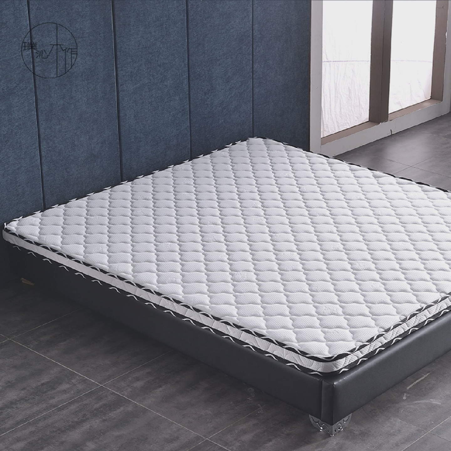 3E椰子棕榈床垫薄床垫1.95米软硬棕榈床垫折叠床垫棕榈针织织物床