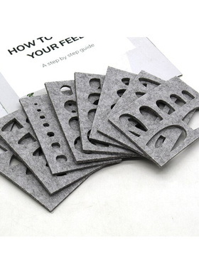 8pcs Wool Felt Mold Needle Felting DIY Craft Stencil Appliqu