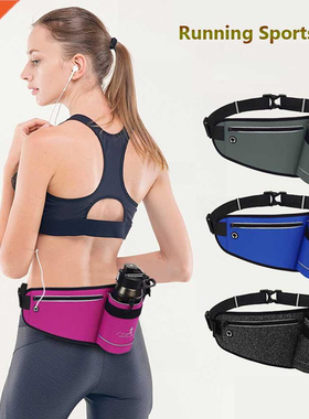 6 Colors Women Men Running Belt Bags Waterproof Jogging