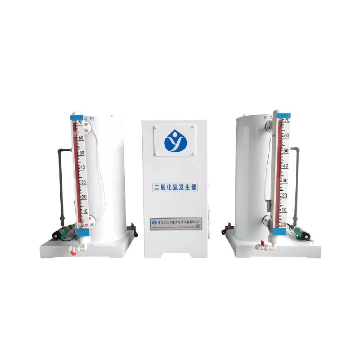 厂家直营AB剂二氧化氯发生器小型饮用水废水处理效果好