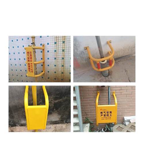 消防栓防撞护栏钢管水泥柱C型L型挡车器阻车器口型转角承重柱围栏