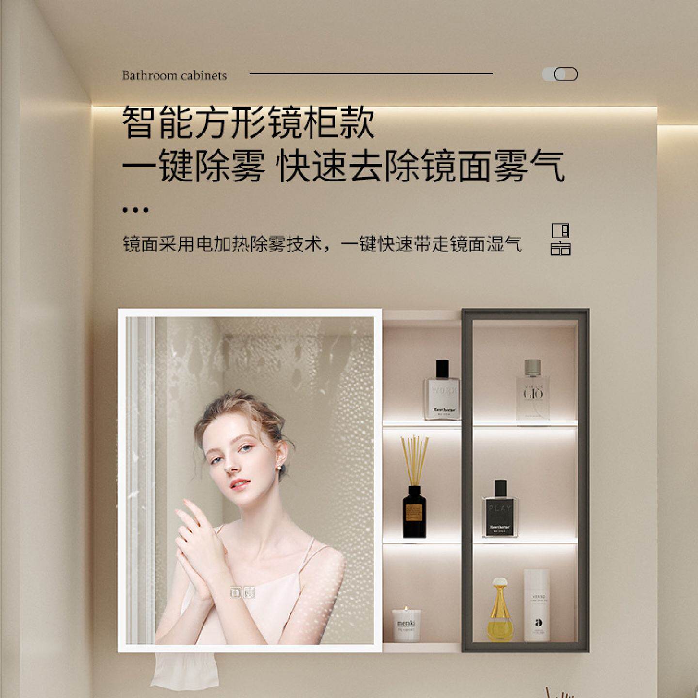 卫生间浴室柜组合加厚蜂窝铝陶瓷一体盆洗脸手盆镜柜阳台洗漱台盆